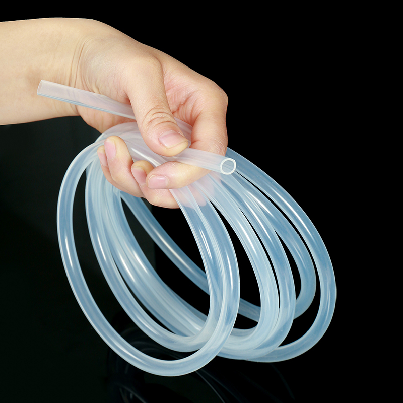 软管一弯就瘪，流量骤停？嵘牌硅胶管，抗压抗折！蠕动泵/吸料管专用