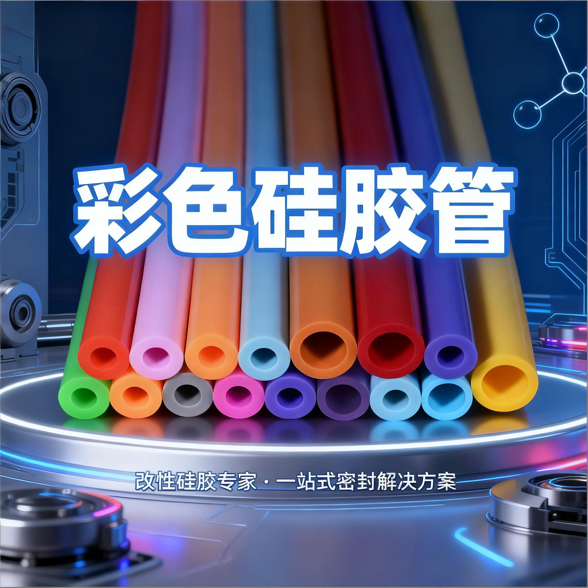 彩色硅胶管